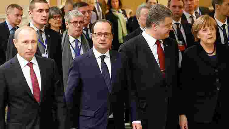 «Нормандська четвірка» зустрінеться в Берліні перед самітом ЄС