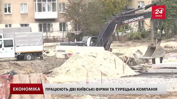 Новий колектор на вулиці Стуса у Львові запрацює до кінця грудня