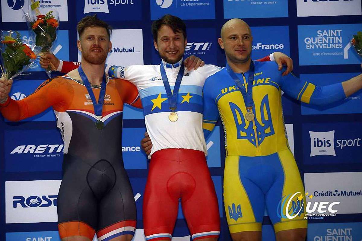 Українець здобув «бронзу» на чемпіонаті Європи з велотреку у Франції