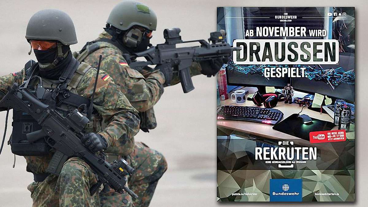 Німецька армія набиратиме добровольців на службу через YouTube