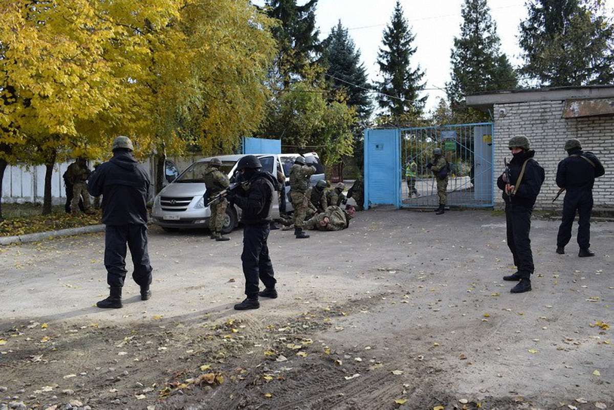 На Львівщині СБУ провела антитерористичні навчання