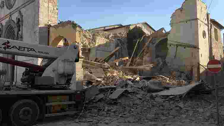 Землетрус в Італії зруйнував базиліку святого Бенедикта