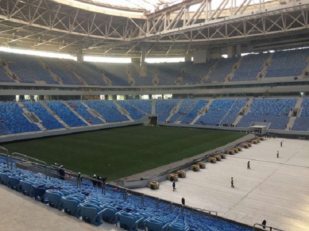 ФІФА відмовилась проводити матчі ЧС-2018 на полі «Зеніт-Арени»