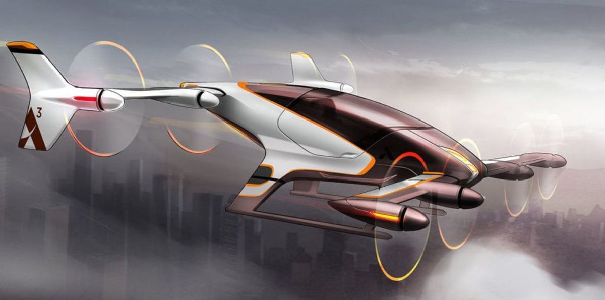 В 2020 році Airbus запустить виробництво літаючих безпілотних таксі з електродвигунами