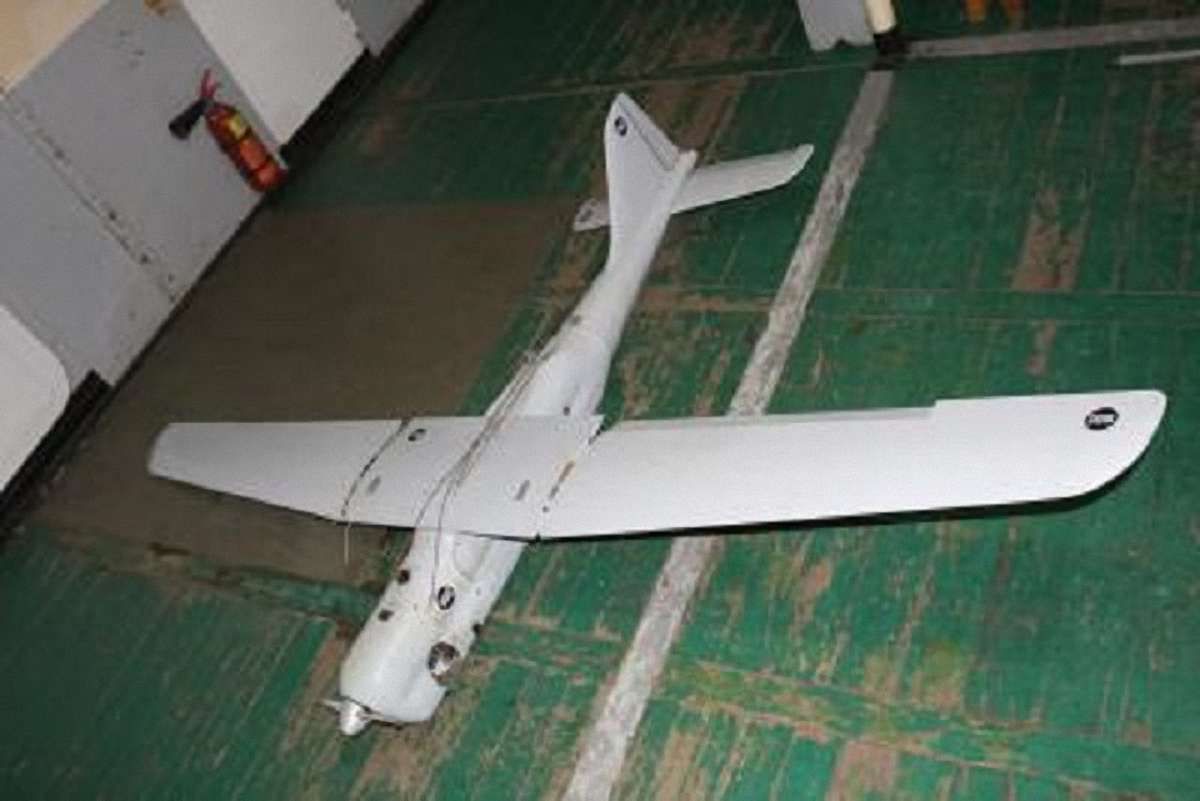 В Азовському морі прикордонники виловили російський безпілотник
