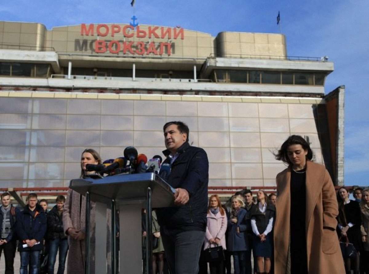 Михаїл Саакашвілі подав у відставку з посади голови Одеської ОДА