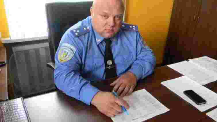 Затриманого на хабарі начальника Франківського відділу поліції Львова суд поновив на посаді