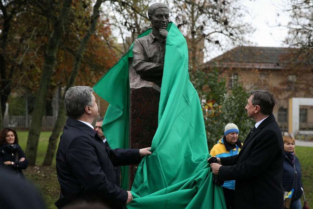 В столиці Словенії відкрили пам'ятник українському філософу Григорію Сковороді