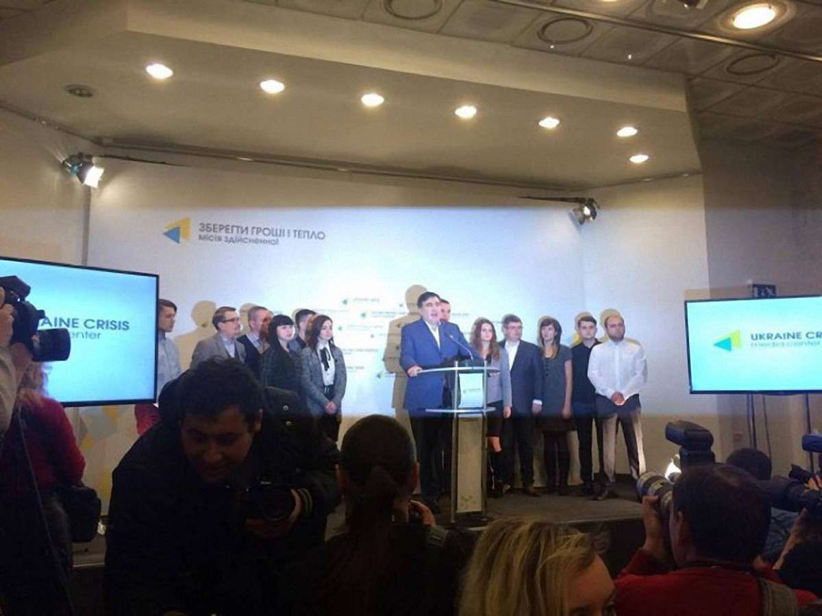 Саакашвілі оголосив про створення нової політичної сили