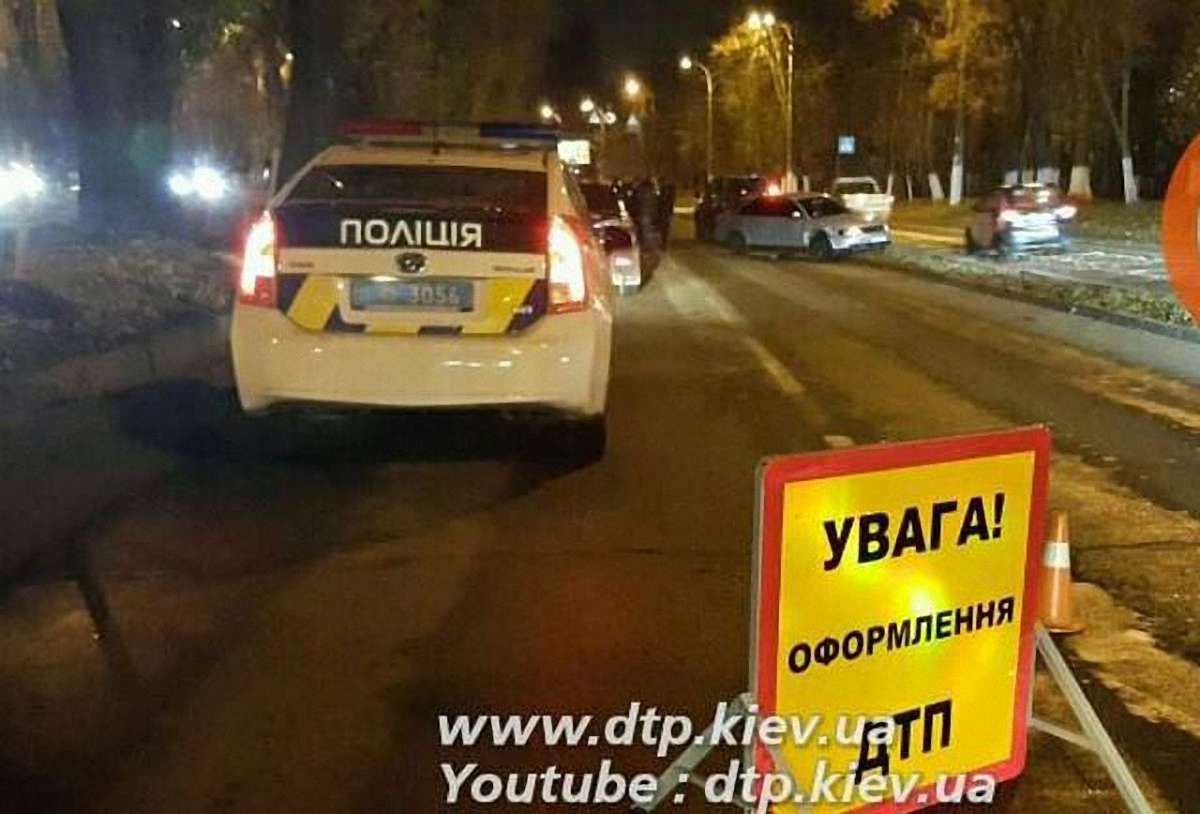 У Києві водій переїхав поліцейського, втікаючи від погоні