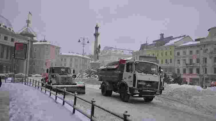 Мерія Львова просить власників магазинів  допомогти прибрати сніг