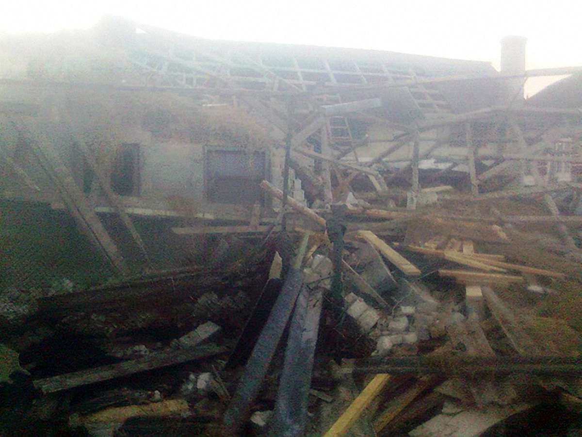 Внаслідок вибуху газу на Львівщині травмувалася 75-річна жінка