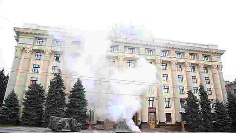 У рамках навчань СБУ звільнила будівлю Харківської ОДА від «диверсантів»