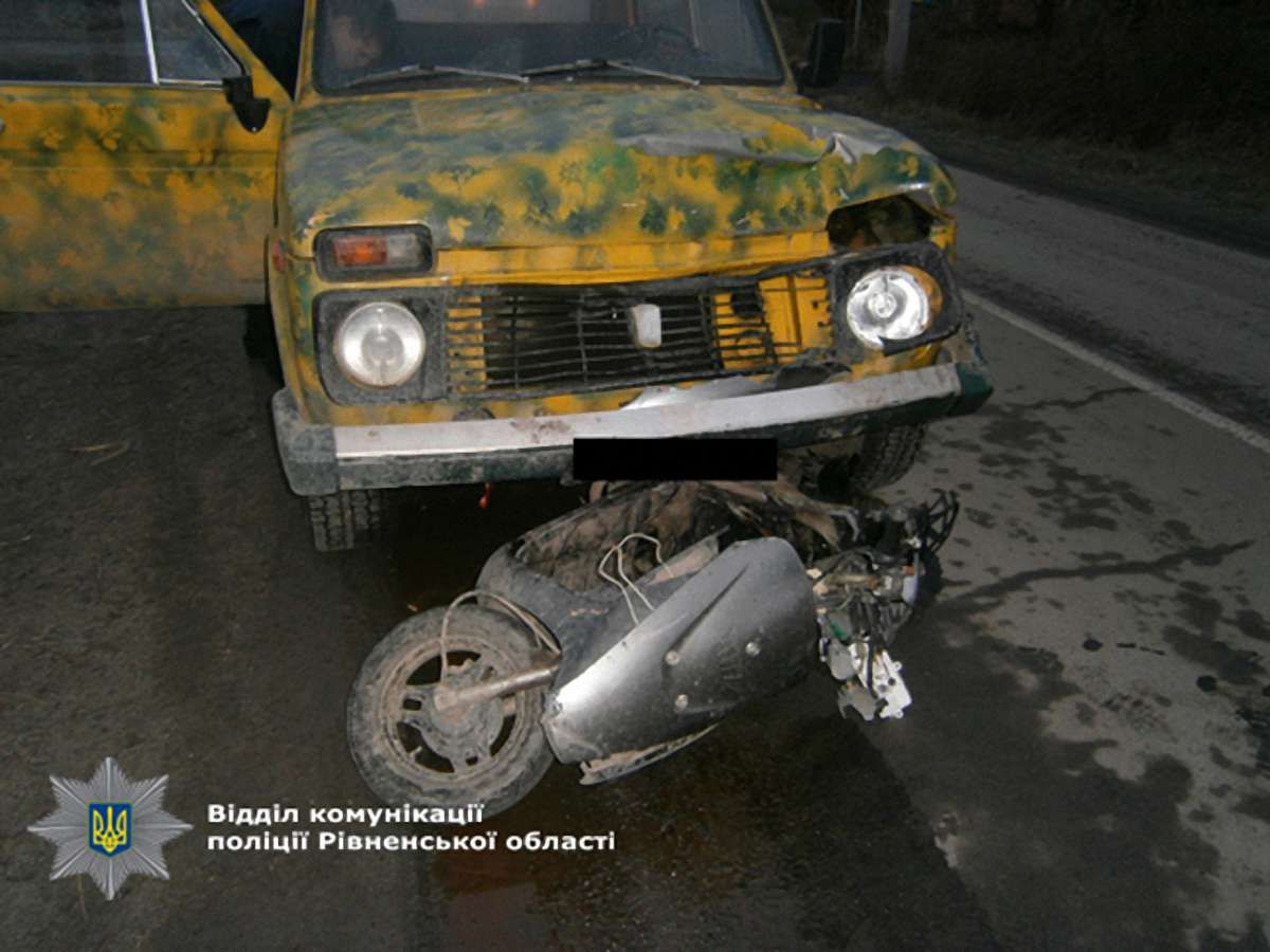 Внаслідок наїзду автомобіля на Рівненщині загинула 25-річна дівчина