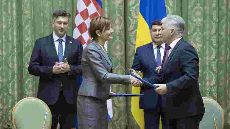 Україна та Хорватія співпрацюватимуть у сфері запобігання катастрофам