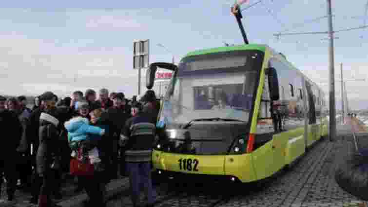 Протягом перших п'яти днів трамвай на Сихів перевіз 210 тис. пасажирів