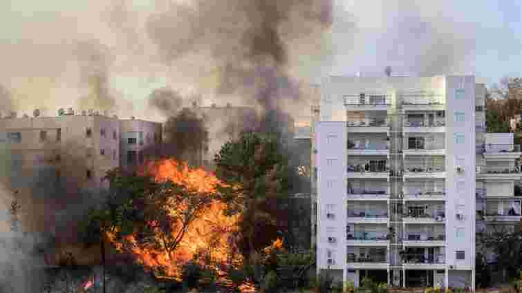 Понад 60 тис. людей евакуювали через масштабні пожежі у центрі Хайфи