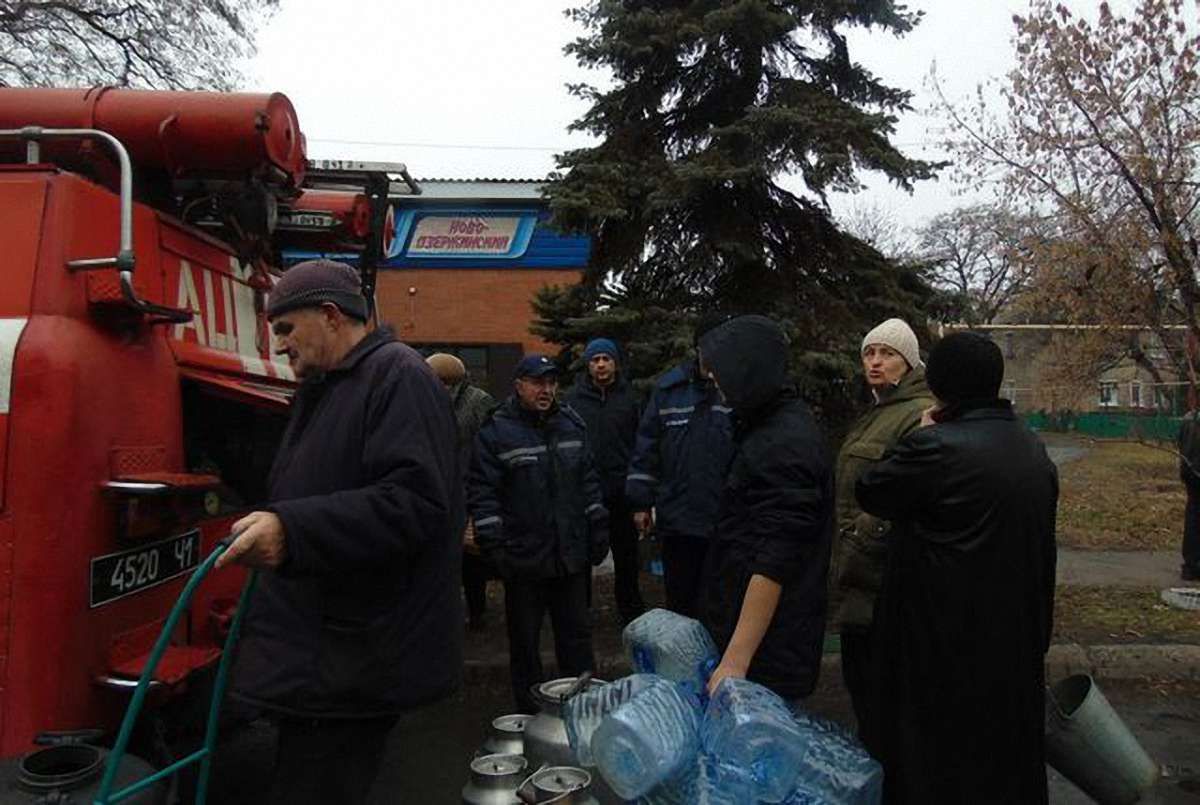Внаслідок обстрілу Торецьк залишився без води