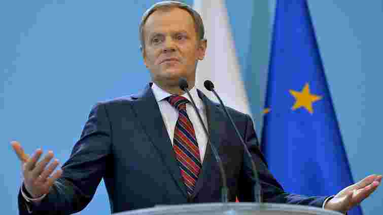 В уряді Польщі не підтримують переобрання Дональда Туска на посаду голови Європейської ради