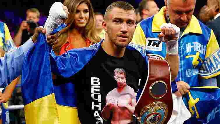 Українець Василь Ломаченко піднявся на 6 місце у списку найсильніших боксерів світу