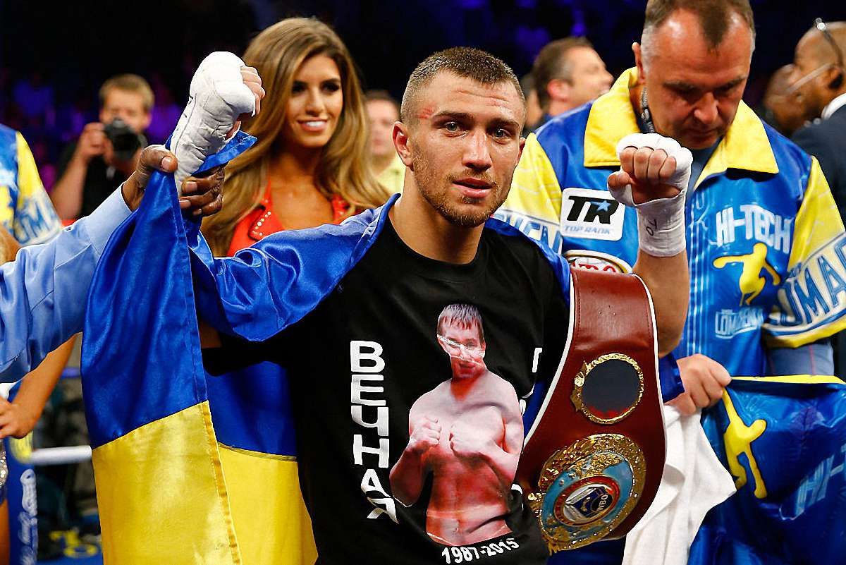 Українець Василь Ломаченко піднявся на 6 місце у списку найсильніших боксерів світу