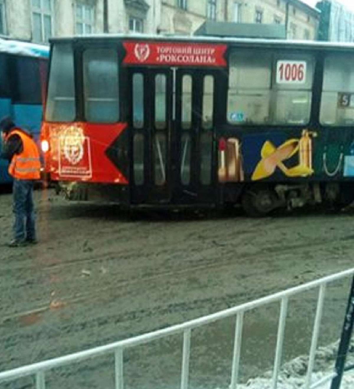 На Городоцькій, Сахарова та Личаківській тимчасово не курсують трамваї