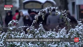 На вихідних у Львові прогнозують мороз та ожеледицю