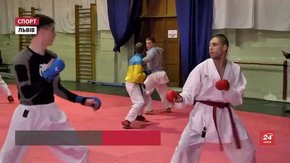 У Львові чемпіони України з карате провели майстер-клас