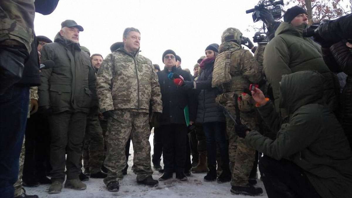 На Донеччині за участю Порошенка запустили телерадіовежу на горі Карачун