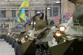 Марш захисників України у Львові 