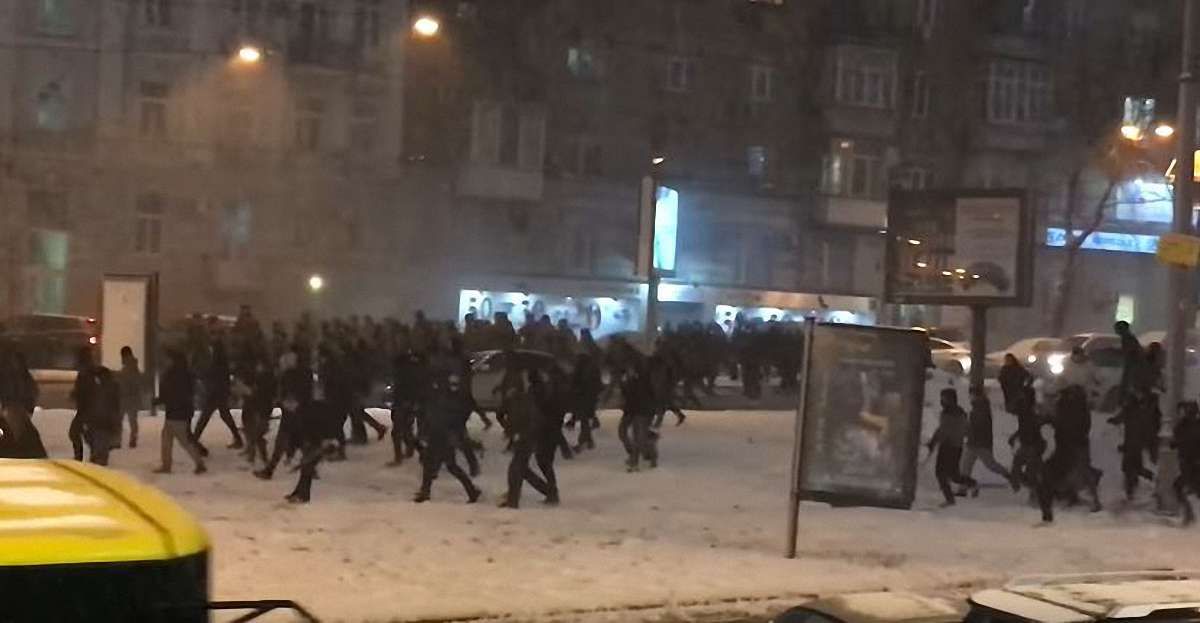 Внаслідок сутичок між футбольними фанами у Києві постраждали 10 іноземців