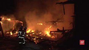 На Львівщині згоріли два житлові будинки