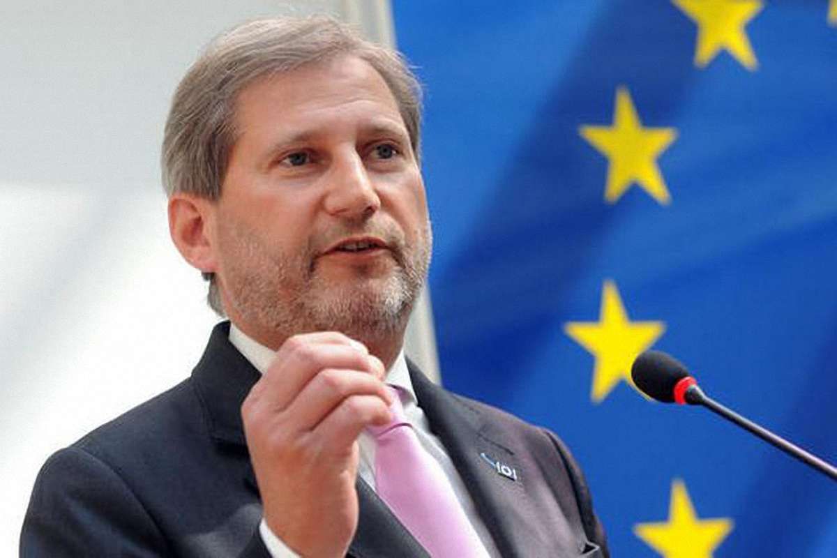 Єврокомісар Йоганнес Ган закликав затвердити механізм призупинення безвізового режиму