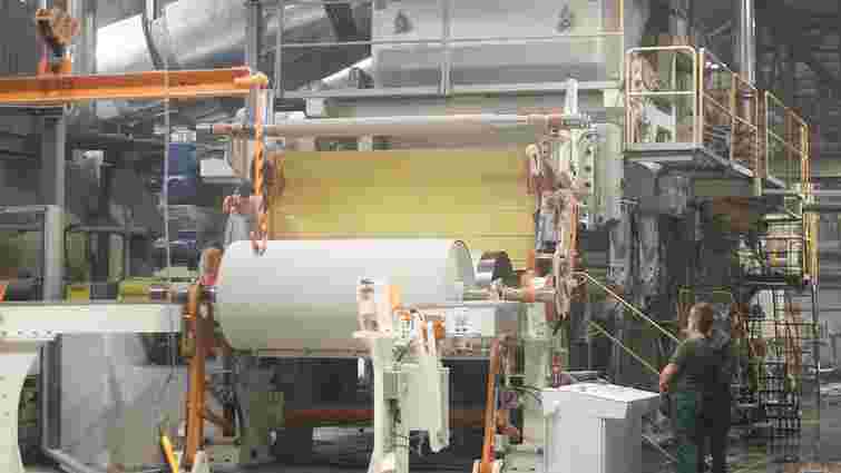 На Кохавинській паперовій фабриці запустили нову виробничу лінію