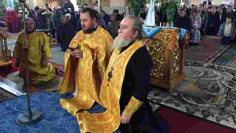 У бориславському храмі УПЦ (МП) молилися проти епідемії ГРЗ