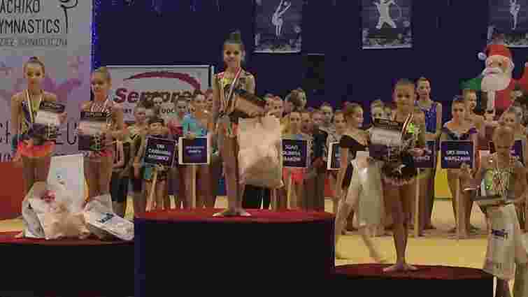 9-річна львів'янка перемогла на міжнародному турнірі із художньої гімнастики у Польщі
