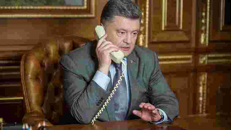 Петро Порошенко заявив Дональду Туску, що Росія заслуговує нових санкцій через ситуацію в Алеппо