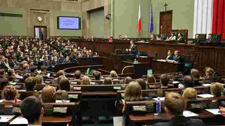 Сейм Польщі завернув скандальний законопроект про «український націоналізм»