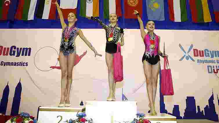 13-річна гімнастка зі Львова стала абсолютною чемпіонкою на змаганнях в ОАЕ
