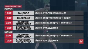Спортивні події на вихідних у Львові
