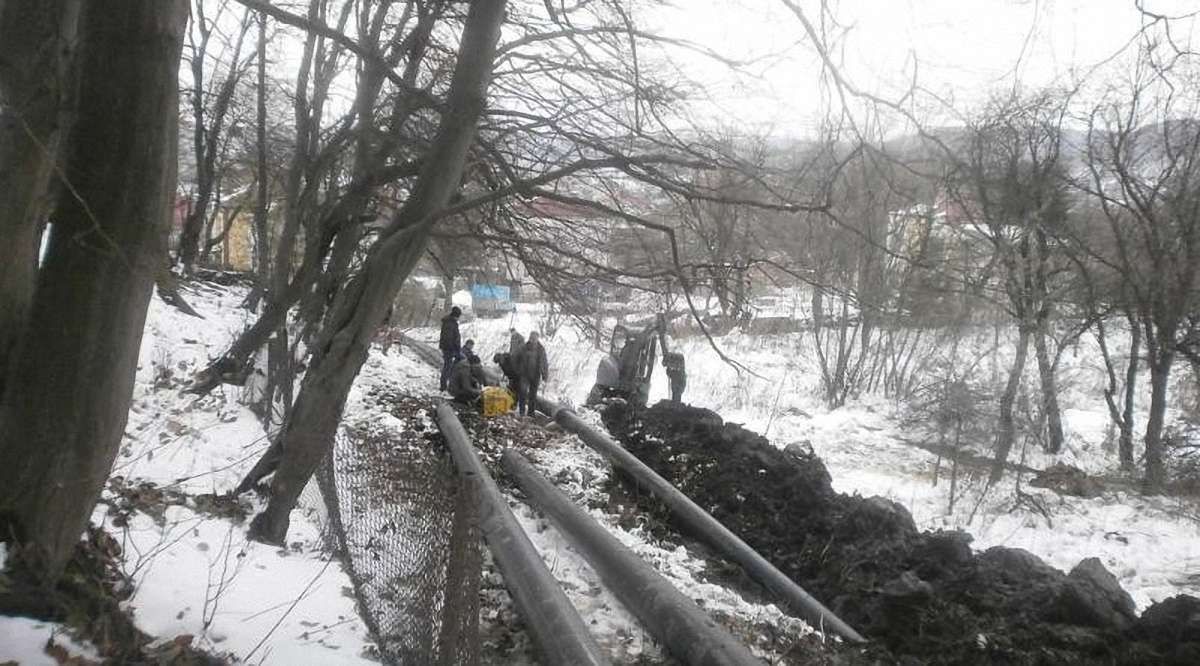 У Винниках почали ремонтувати каналізаційну мережу