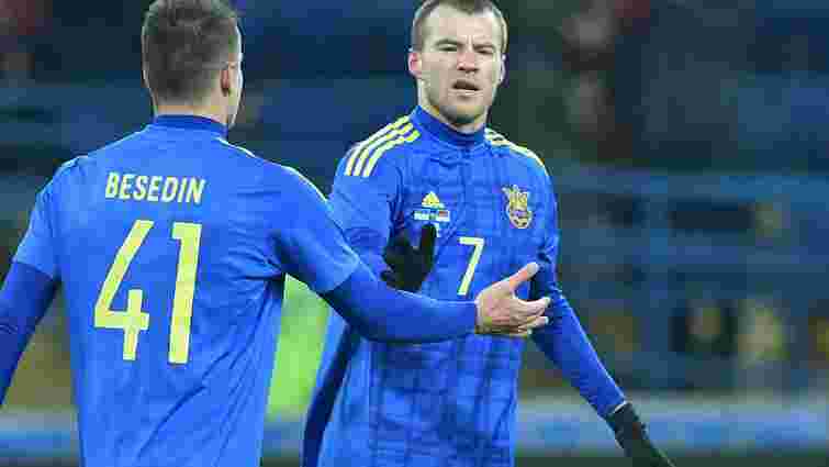 Збірна України втратила одне місце у заключному в році рейтингу ФІФА