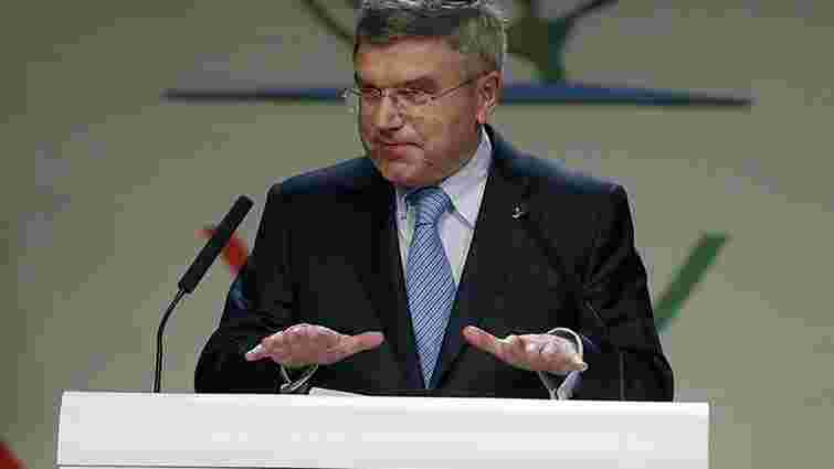 Президент МОК заявив про нові санкції щодо Росії через допінговий скандал