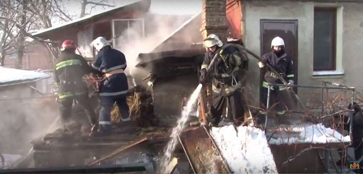 У Львові горів приватний житловий будинок