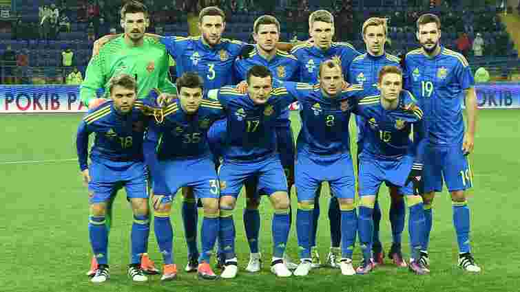 Збірна України зберегла 30 місце у рейтингу ФІФА
