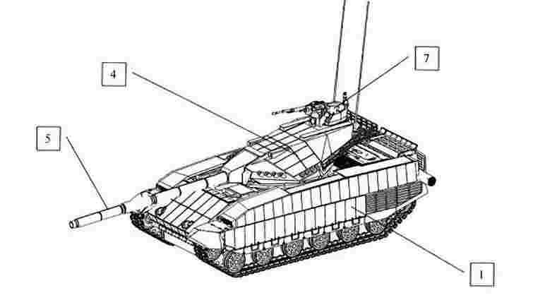 Українські конструктори запатентували новий танк Т-Rex