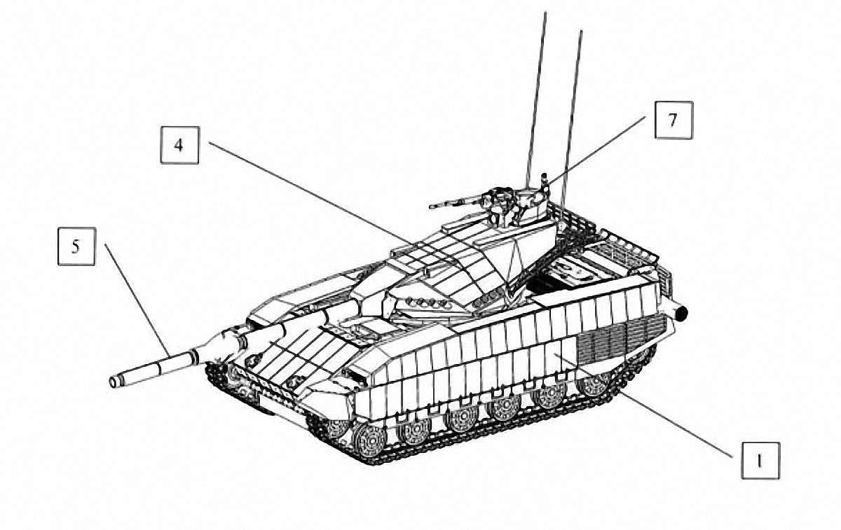 Українські конструктори запатентували новий танк Т-Rex