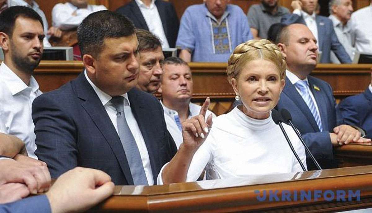 Суд відхилив позов Юлії Тимошенко до прем'єр-міністра Гройсмана