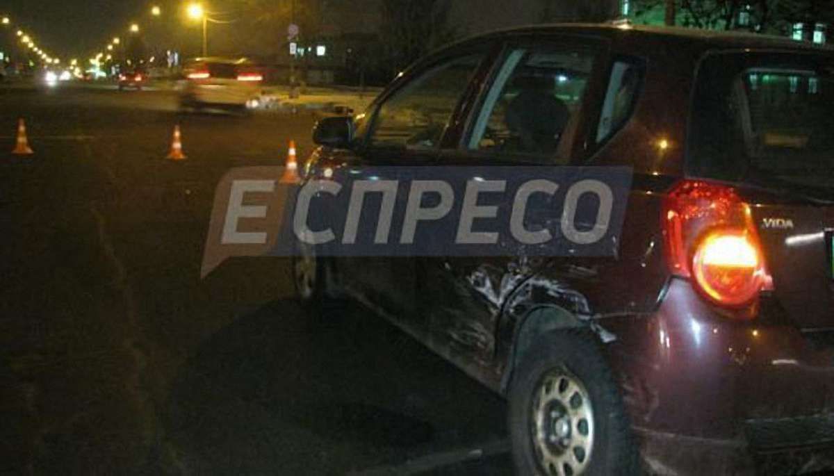 П'яний водій у Києві наїхав на людей, які реєстрували ДТП з поліцією