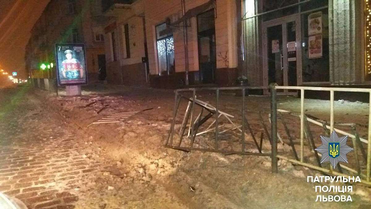 У Львові розшукали п’яного водія, який втік з місця ДТП